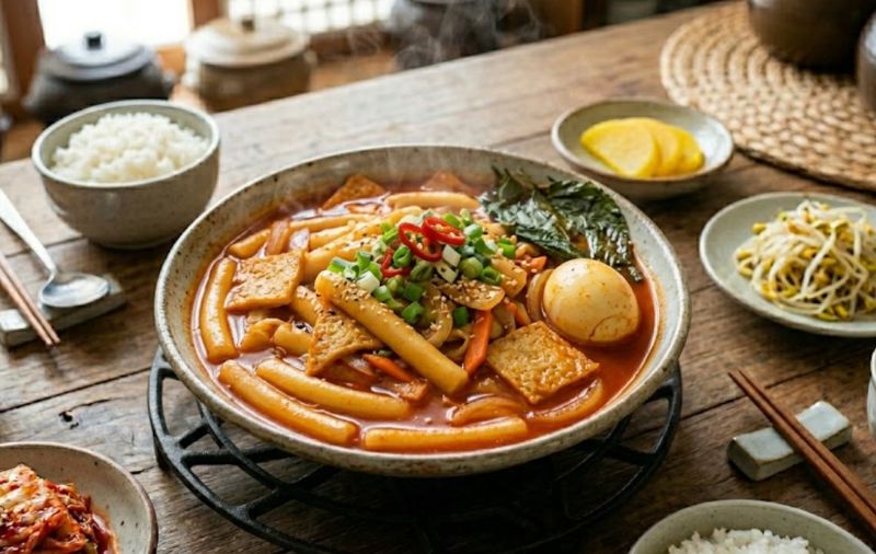 실패 없는 국물 떡볶이 완성 사진